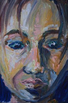 Beata Zuba: Faces II, 2008, 24x18