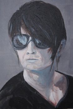 Beata Zuba: Woman with Black Hair, 2011, 35x25