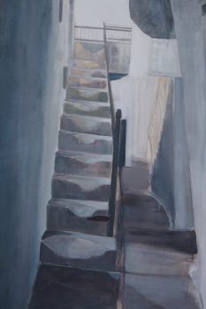 Beata Zuba: Up the Stairs – White, 2012, 190x130