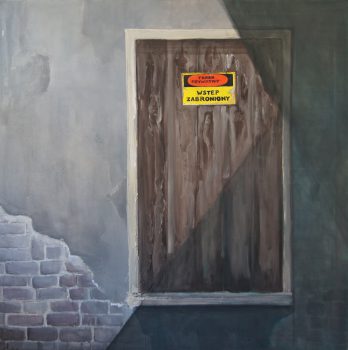 Beata Zuba: Wide Shut - No Entry, 2011, 130x130