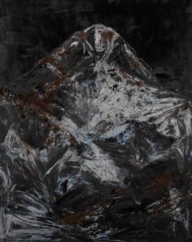 Beata Zuba: In moonlight, 193x157, original technique on canvas, 2018